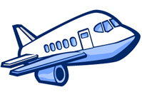 飛行機イラスト