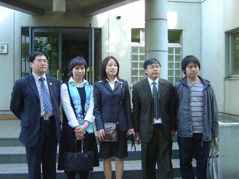 Yana San and teachers from china